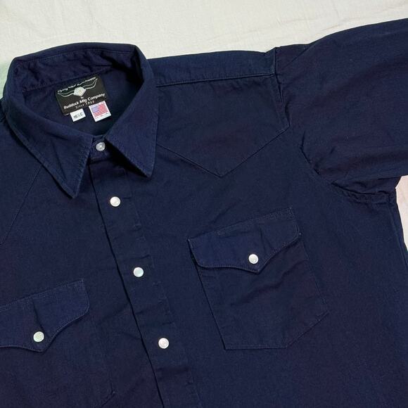 Flying R Ranchwear Heavyweight Pearl Snap Western Shirt - L - Picture 5 of 5